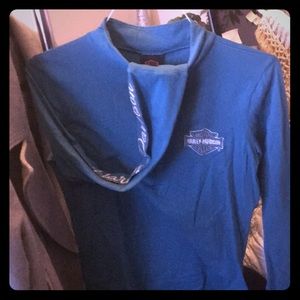 HARLEY Davidson Long ZIP T-shirt